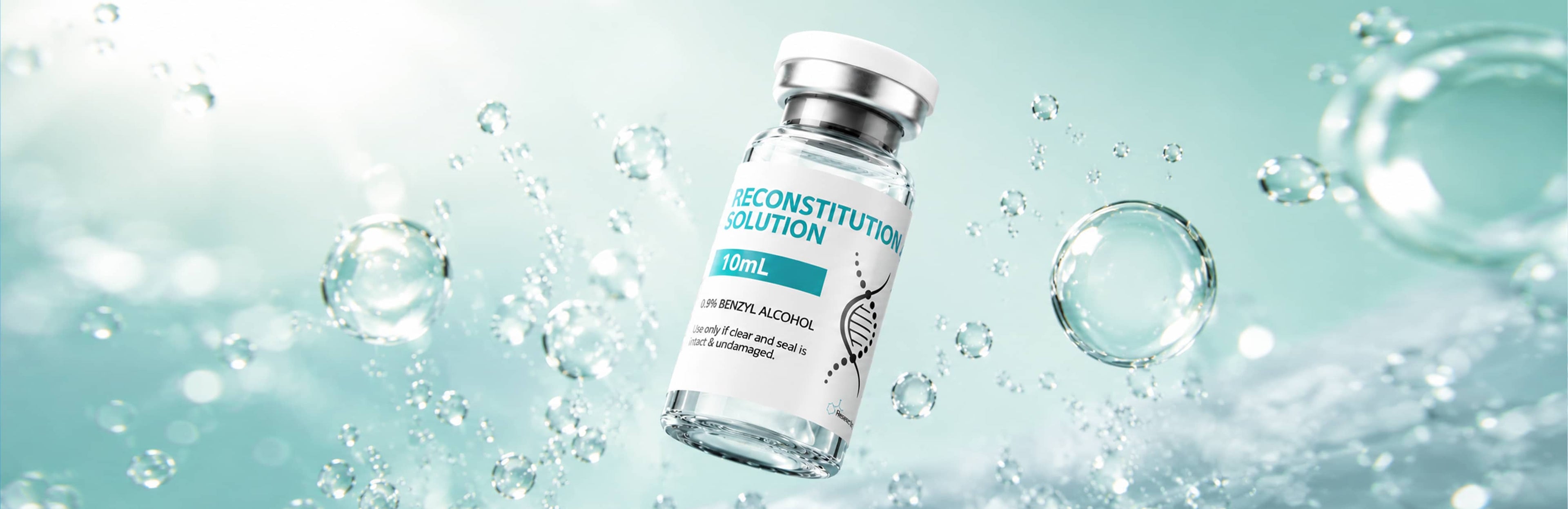 0.9% Benzyl Alcohol bacteriostatic water for laboratory research