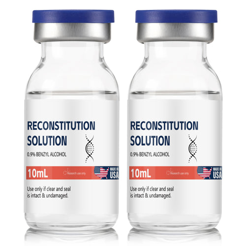 Reconstitution Solution 0.9% Benzyl Alcohol 10mL Vials Orange Packaging Pack of 2