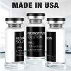 Reconstitution Solution 0.9% Benzyl Alcohol 10mL tall vial Black Packaging Detail 4