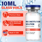 Reconstitution Solution 0.9% Benzyl Alcohol 10mL Tall Vials Orange Packaging Detail 1