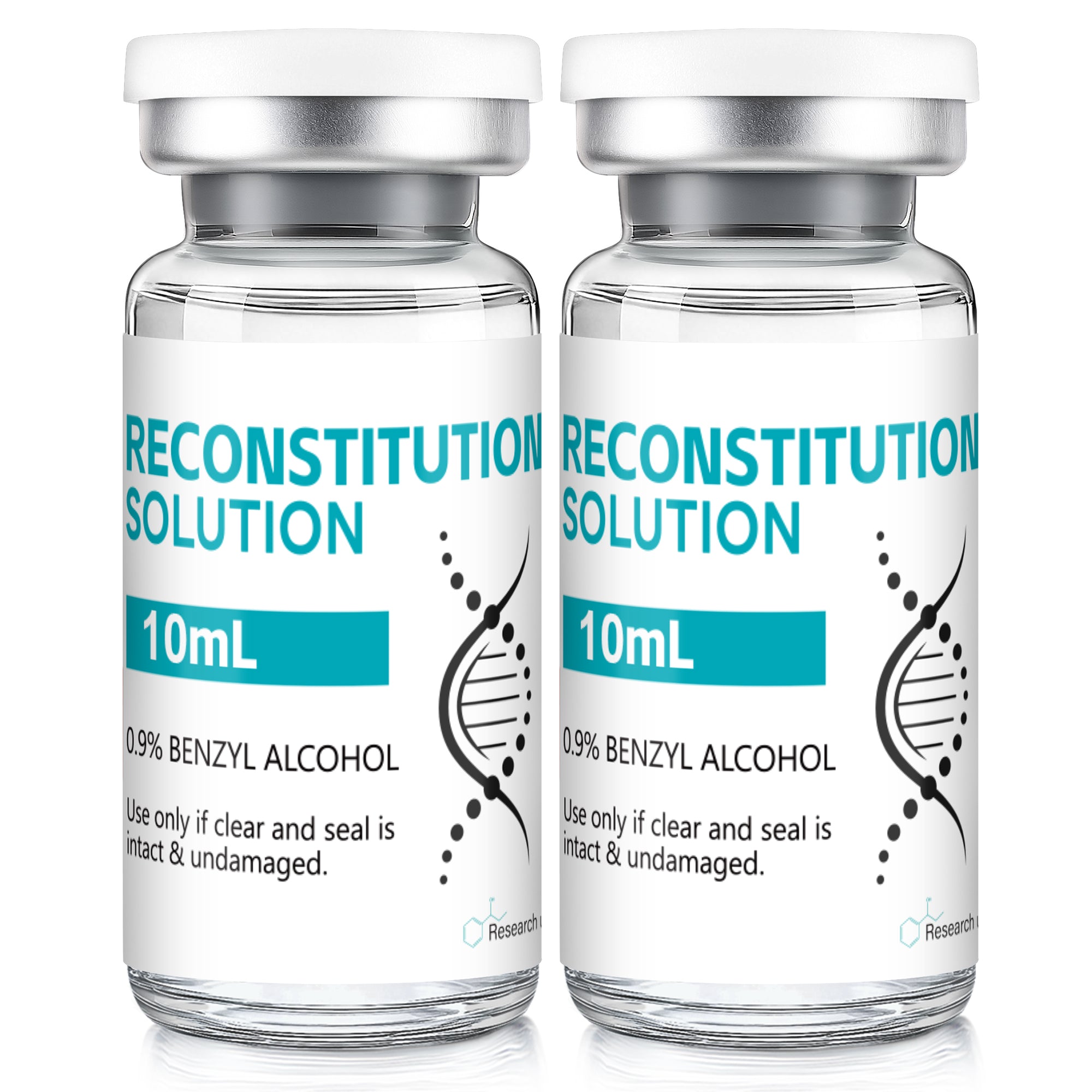 Reconstitution Solution 0.9% Benzyl Alcohol 10mL Tall Vials Peacock Blue Packaging Pack of 2