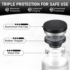 Reconstitution Solution 0.9% Benzyl Alcohol 20mL Tall Vial Black Packaging Detail 2