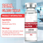 Reconstitution Solution 0.9% Benzyl Alcohol 20mL Tall Vials Light Red Packaging Detail 1