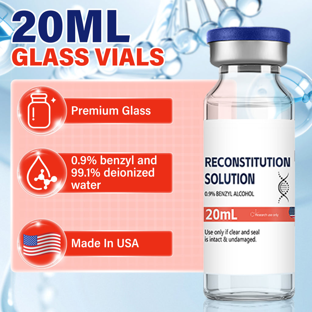 Reconstitution Solution 0.9% Benzyl Alcohol 20mL Tall Vial Orange Packaging Detail 1