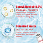 Reconstitution Solution 0.9% Benzyl Alcohol 20mL Tall Vial Red Packaging Detail 2