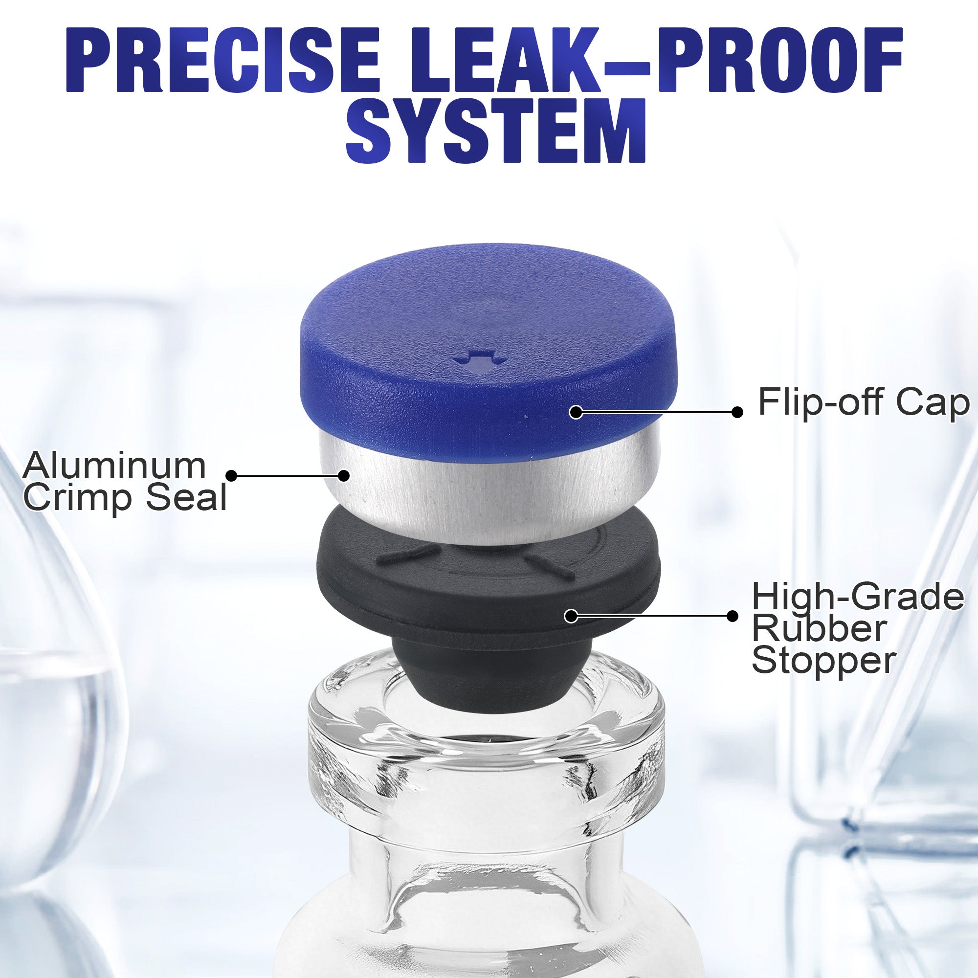 Reconstitution Solution 0.9% Benzyl Alcohol 2mL Vials Black Packaging Detail 2