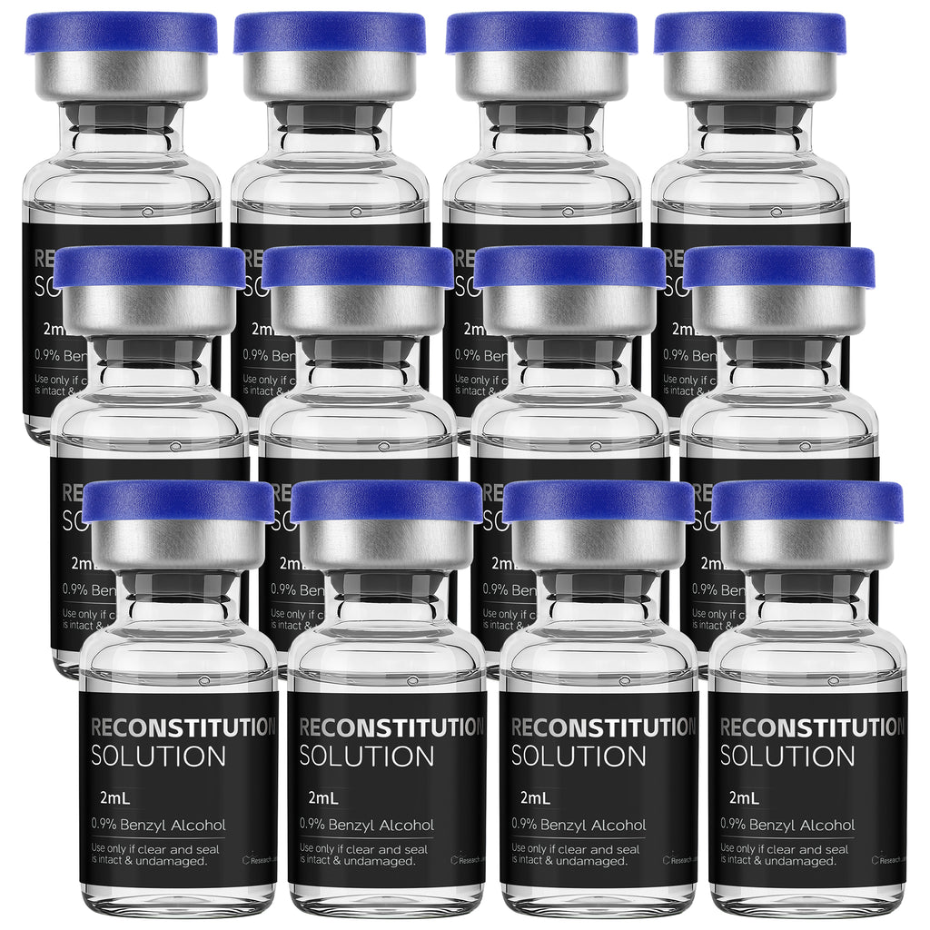 Reconstitution Solution 0.9% Benzyl Alcohol 2mL Vials Black Packaging Pack of 12