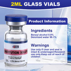 Reconstitution Solution 0.9% Benzyl Alcohol 2mL Vials Navy Blue Packaging Detail 1