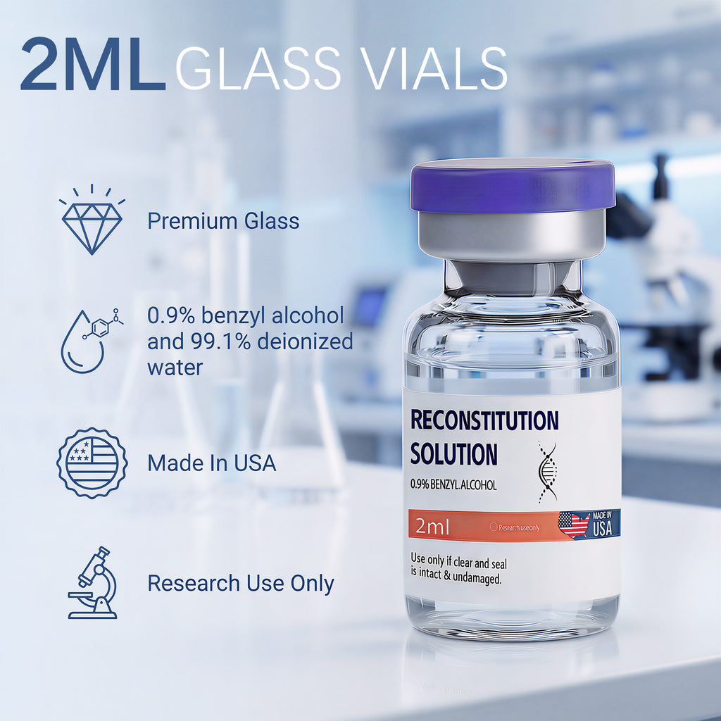 Reconstitution Solution 0.9% Benzyl Alcohol 2mL Vials Orange Packaging Detail 1