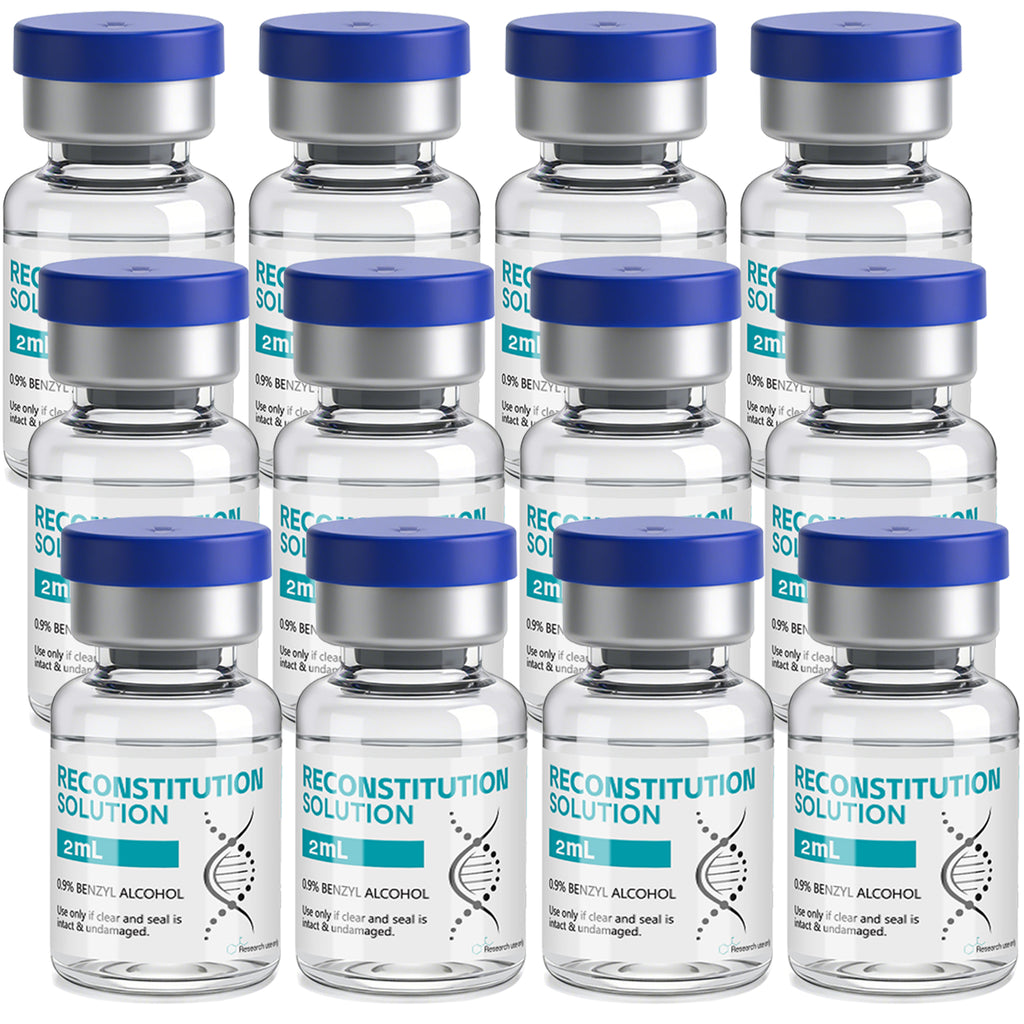 Reconstitution Solution 0.9% Benzyl Alcohol 2mL Vials Peacock Blue Packaging Pack of 12