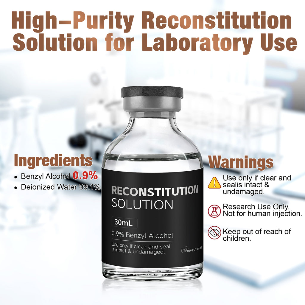 Reconstitution Solution 0.9% Benzyl Alcohol 30mL vial Black Updated Packaging Detail 3