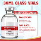 Reconstitution Solution 0.9% Benzyl Alcohol 30mL Vial Light Red Packaging Detail 1