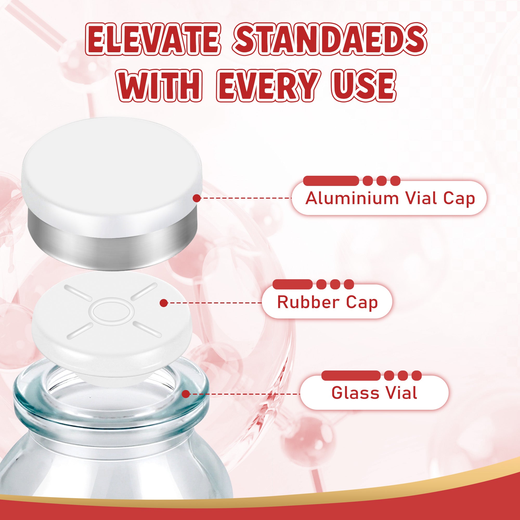 Reconstitution Solution 0.9% Benzyl Alcohol 30mL Vial Light Red Packaging Detail 2