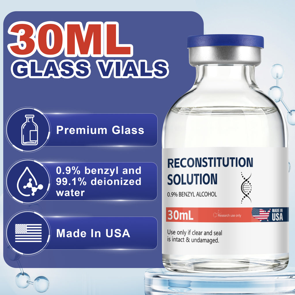 Reconstitution Solution 0.9% Benzyl Alcohol 30mL vials Orange Packaging Detail 1