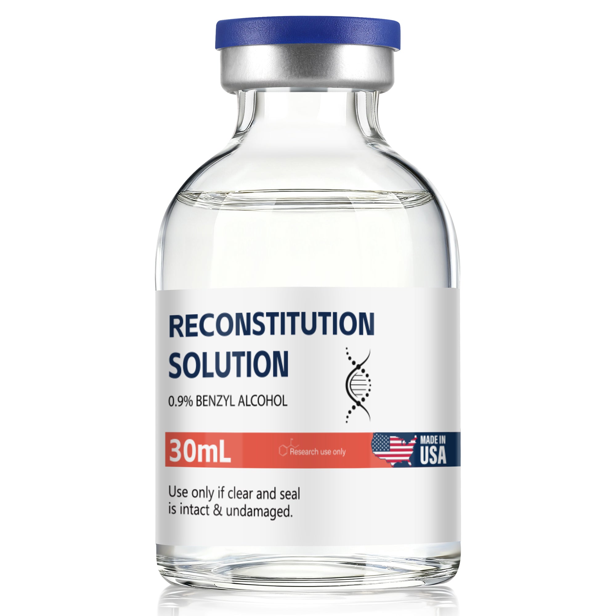 Reconstitution Solution 0.9% Benzyl Alcohol 30mL vial Orange Packaging Pack of 1