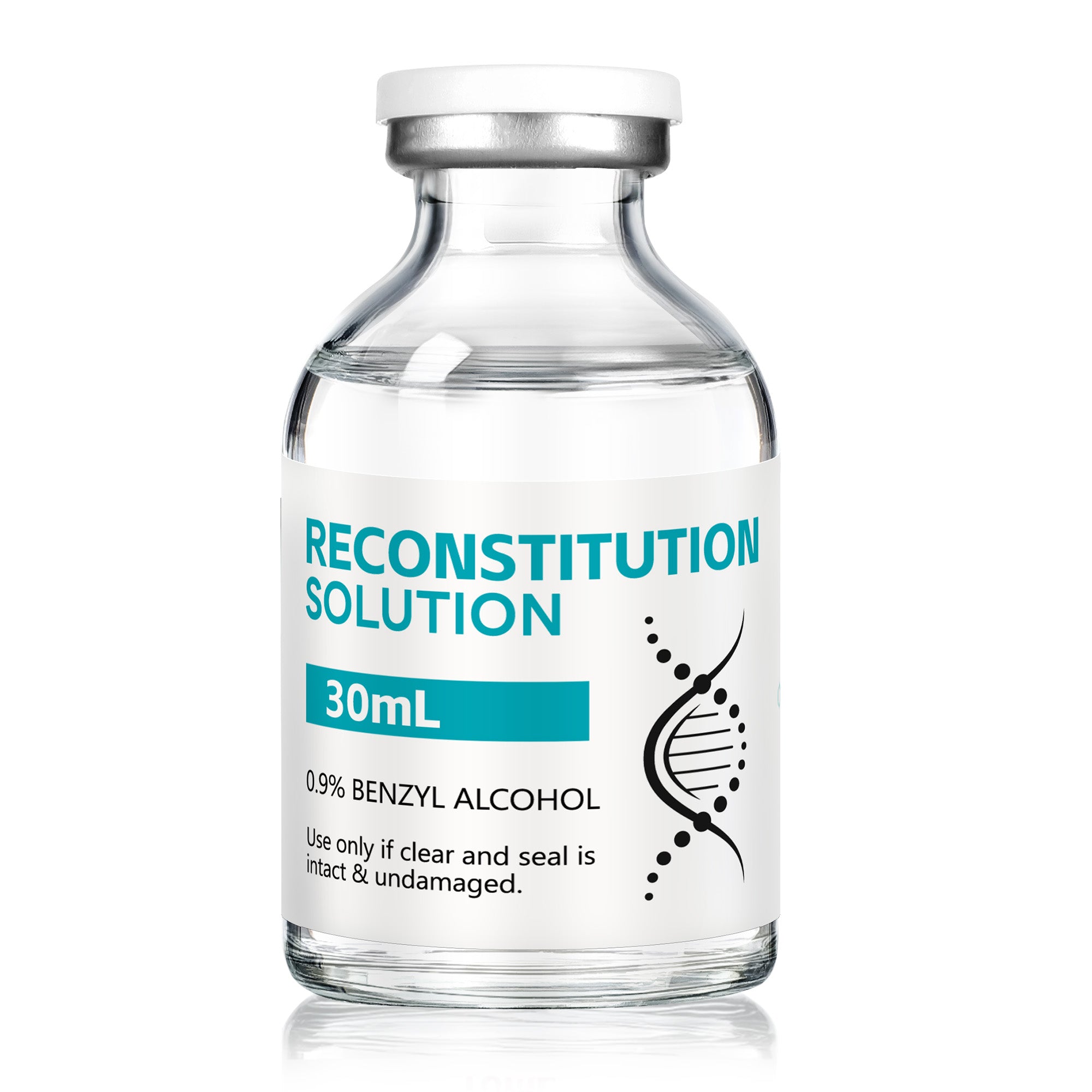 Reconstitution Solution 0.9% Benzyl Alcohol 30mL vial Peacock Blue Packaging Pack of 1