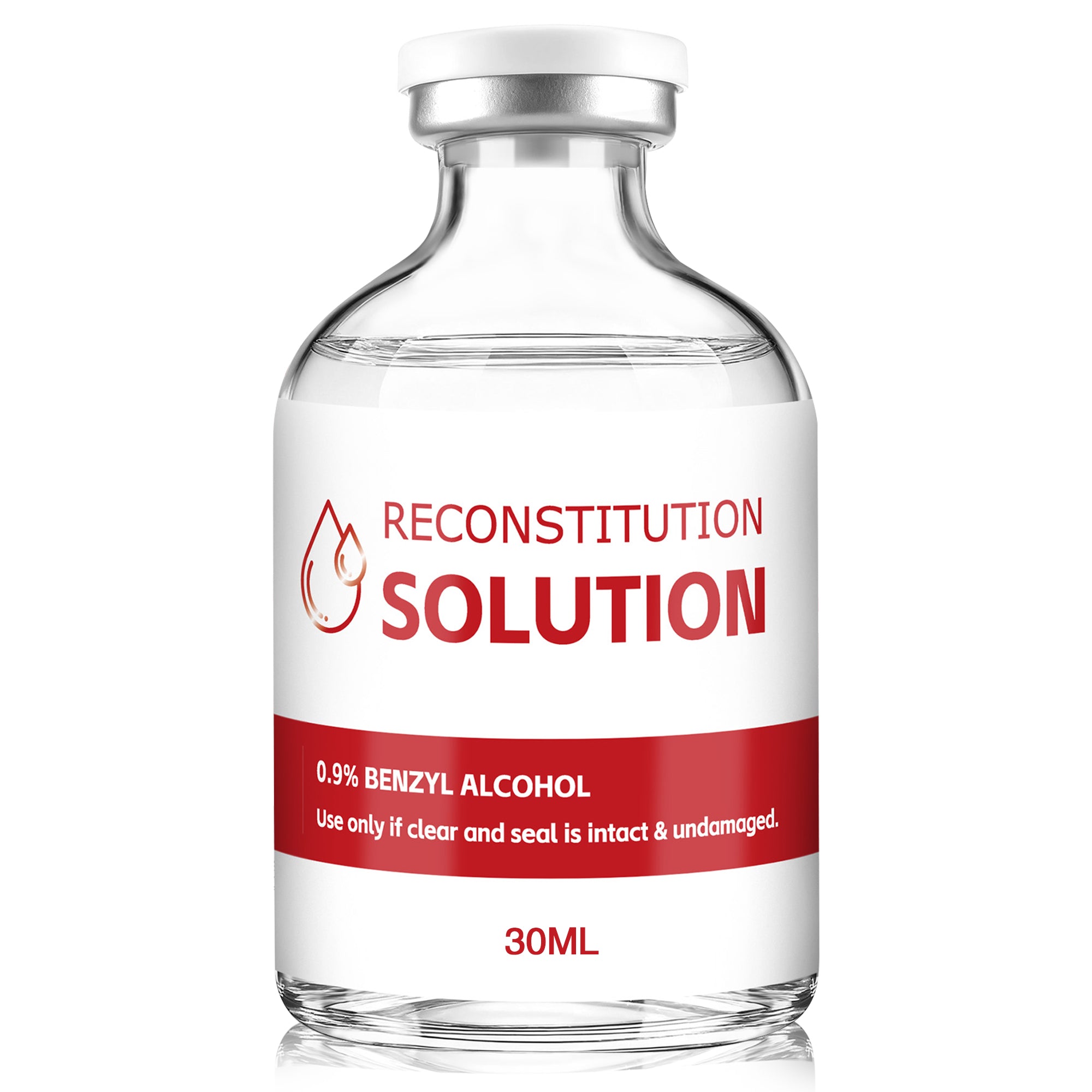 Reconstitution Solution 0.9% Benzyl Alcohol 30mL vial Red Packaging Pack of 1