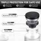 Reconstitution Solution 0.9% Benzyl Alcohol 30mL Tall Vials Black Packaging  Detail 2