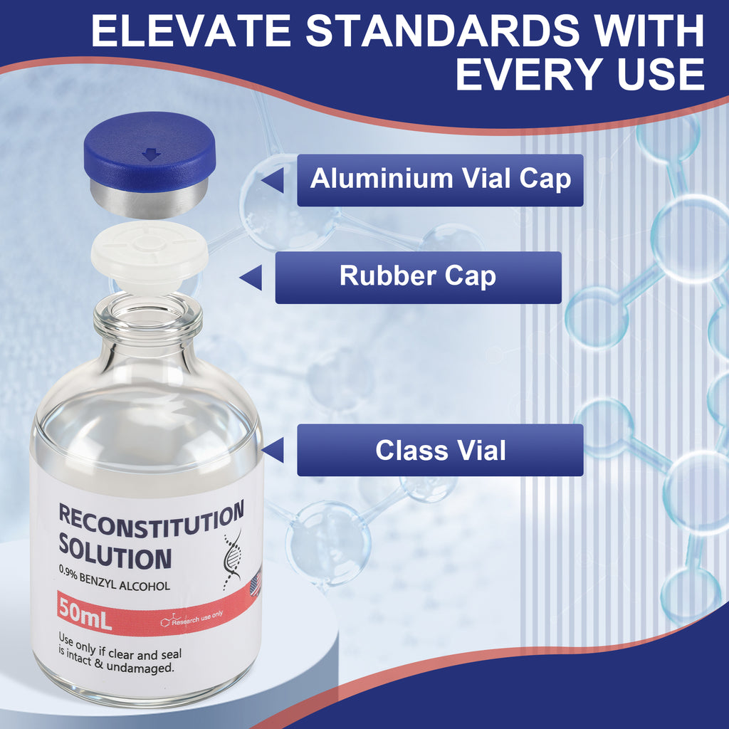 Reconstitution Solution 0.9% Benzyl Alcohol 50mL vial Orange Packaging Detail 2