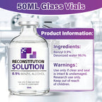 Reconstitution Solution 0.9% Benzyl Alcohol 50mL vial Purple Packaging Detail 1