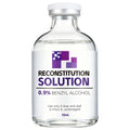 Reconstitution Solution 0.9% Benzyl Alcohol 50mL vial Purple Packaging Pack of 1