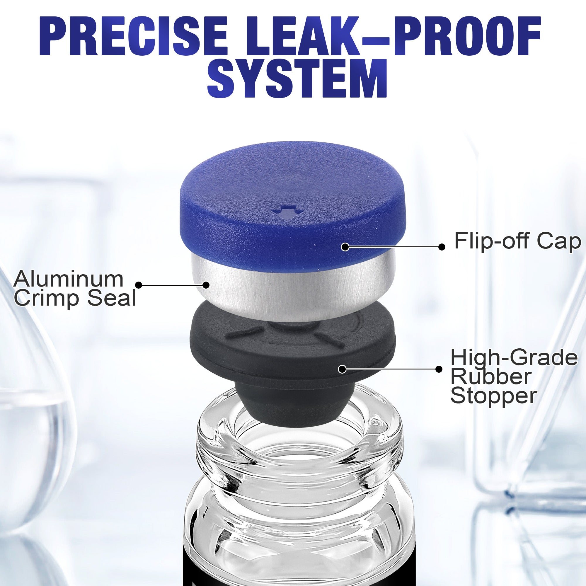 Reconstitution Solution 0.9% Benzyl Alcohol 5mL Vials Black Packaging Detail 2