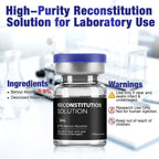 Reconstitution Solution 0.9% Benzyl Alcohol 5mL Vials Black Packaging Detail 3