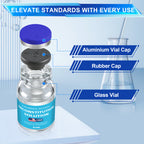 Reconstitution Solution 0.9% Benzyl Alcohol 5mL Vials Dark Blue Packaging Detail 2