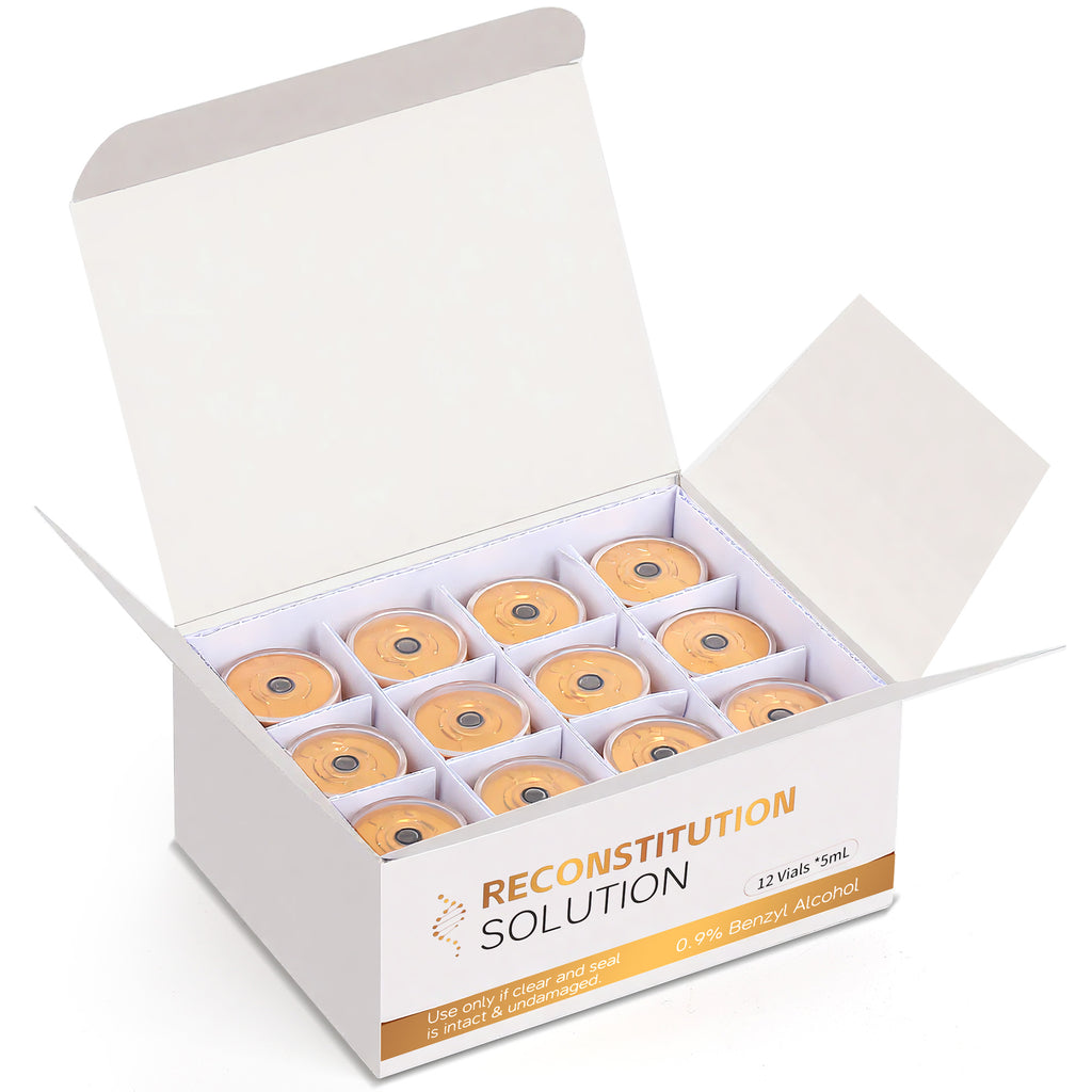 Reconstitution Solution 0.9% Benzyl Alcohol 5mL Vials Golden Packaging