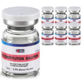 Reconstitution Solution 0.9% Benzyl Alcohol 5mL Vials Navy Blue Packaging With White Lid Pack of 6